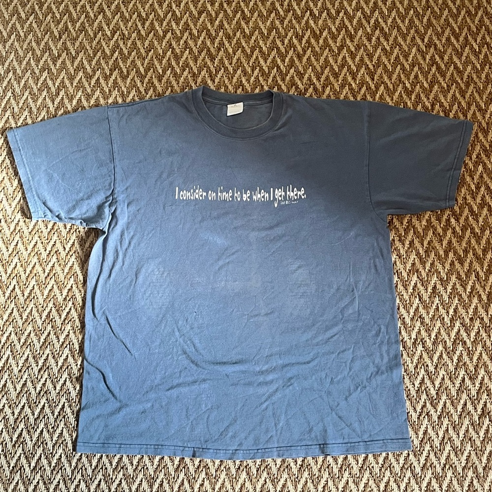 Anvil Blue Short Sleeve Tees